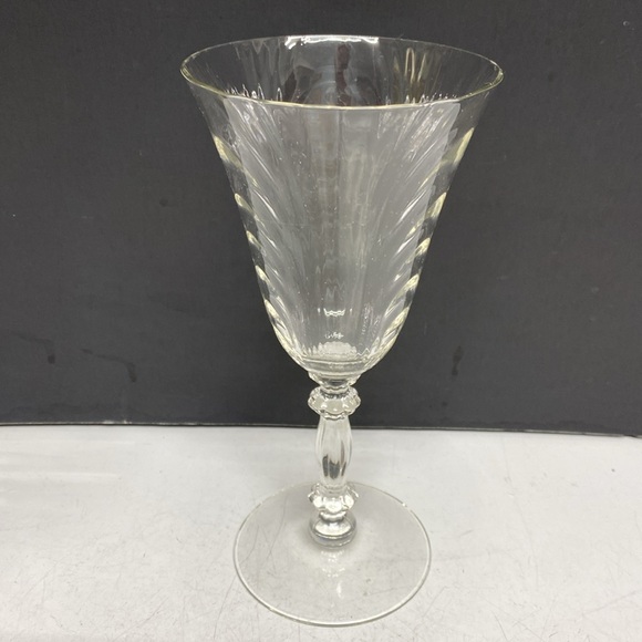 Cambridge Clear Caprice Glasses 7 5/8" Water Goblet Stem 300 Set of Four - Picture 8 of 17